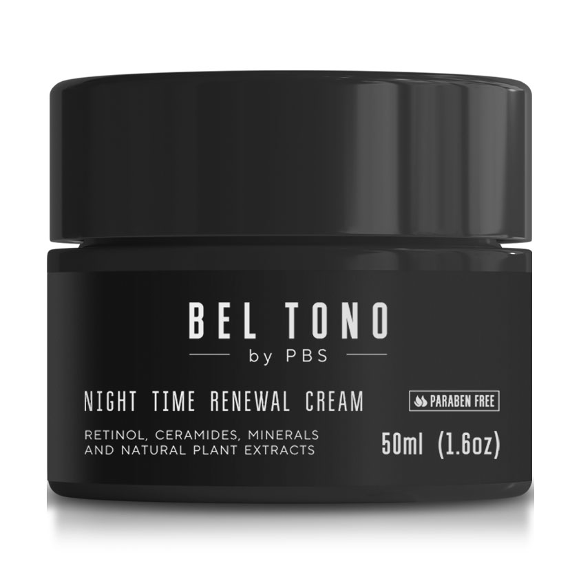 Нічний відновлювальний крем для обличчя Bel Tono Night Time Renewal Cream, 50 мл